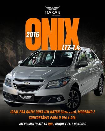CHEVROLET ONIX 1.4 MPFI LTZ 8V FLEX 4P MANUAL